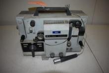 BELL & HOWELL MODEL 488Z SUPER 8 ZOOM MOVIE PROJECTOR WITH MANUAL