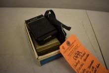 VINTAGE GENERAL ELECTRIC TRANSISTOR RADIO, ATLANTIC TRANSISTOR RADIO LIFE AM/FM POCKET RADIO