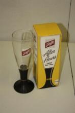 1965 SCHLITZ AFTER HOURS LIGHTED BEER GLASS IN A BOX