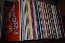 BOX OF LP RECORDS