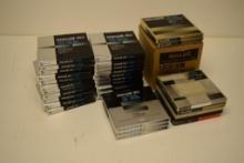 BOX WITH MANY REEL TO REEL TAPES