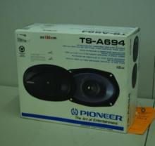 VINTAGE PIONEER TS-A694 CAR SPEAKERS, NEW IN BOX