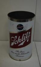 VINTAGE SCHLITZ THE BEER THAT MADE MILWAUKEE FAMOUS GARBAGE CAN