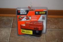 BLACK AND DECKER 18V SURGE SOURCE BATTERY, NIB