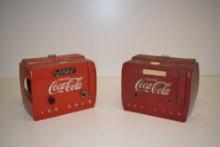 VINTAGE POINT OF PURCHASE DISPLAYS MODEL 5A, ALOHA, COCA-COLA, COOLER TUBE RADIO /SPARE COVER