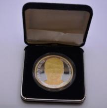 1955 BRETT FAVRE MVP ONE TROY OUNCE .999 SILVER COIN #208