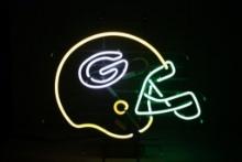 VINTAGE NEON ADVERTISING SIGN, GREEN BAY PACKERS