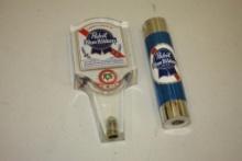 (2) PABST BLUE RIBBON TAP BEER HANDLES BEER BREWERY