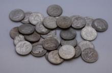 LOT 1964 AND EARLIER ROOSEVELT DIMES NUMISMATIC COINS