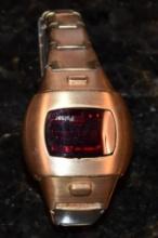 VINTAGE 1970S PULSAR LADIES ELECTRONIC WATCH TIMEPIECE 189767