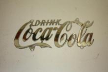 DRINK COCA-COLA METAL CAR LICENSE PLATE