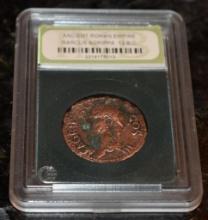 ANCIENT ROMAN EMPIRE COIN MARCUS AGRIPPA 12BC NUMISMATIC DENARRI