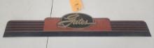 GATES ADVERTISING SIGN, 36" X 7"