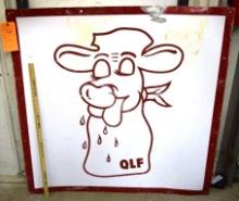 QUANTITY LIQUID FEEDS, 4' X 4'N SIGN