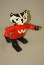 PLASTIC BUCKY BADGER, UW-MADISON STATUE