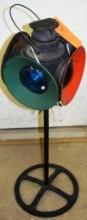 RANE HANDLAN ST. LOUIS TRAIN SIGNAL LIGHT W/STAND, LOCOMOTIVE