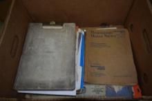 BOX OF VINTAGE AUTOMOTIVE RELATED PERIODICALS 1974 HEMMINGS MOTOR NEWS ETC.