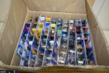 LARGE LOT OF VINTAGE MATTEL HOT WHEELS TOY CARS, NEW IN SHIPPING BOX