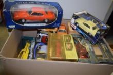 MASSIVE LOT OF DIECAST COLLECTOR CARS NEW IN BOXES 10+