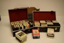 LARGE BOX OF 8 TRACK TAPES, VINTAGE, ASSORTED COUNTRY/WESTERN, ETC.