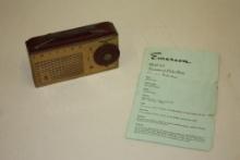 VINTAGE EMERSON 838 TRANSISTOR RADIO