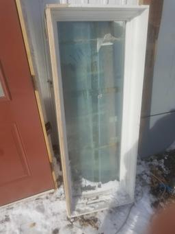 Glass paneled windows misc;