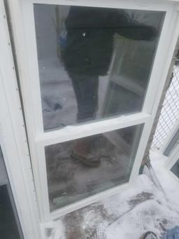 53 1/2 X 32 screened window