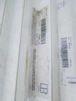 Vinyl sliding window with screen 36x 37 1/2