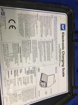 Electronic Charging scale, max 100 libras