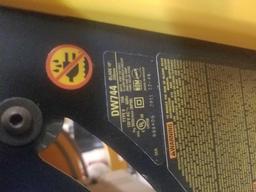DEWALT Table Saw Model # DW744 and two wheel cart attachment