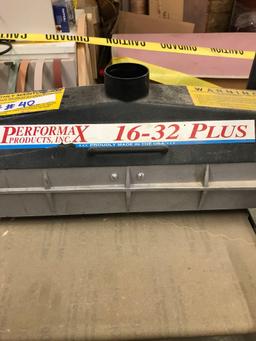 Performax belt plainer