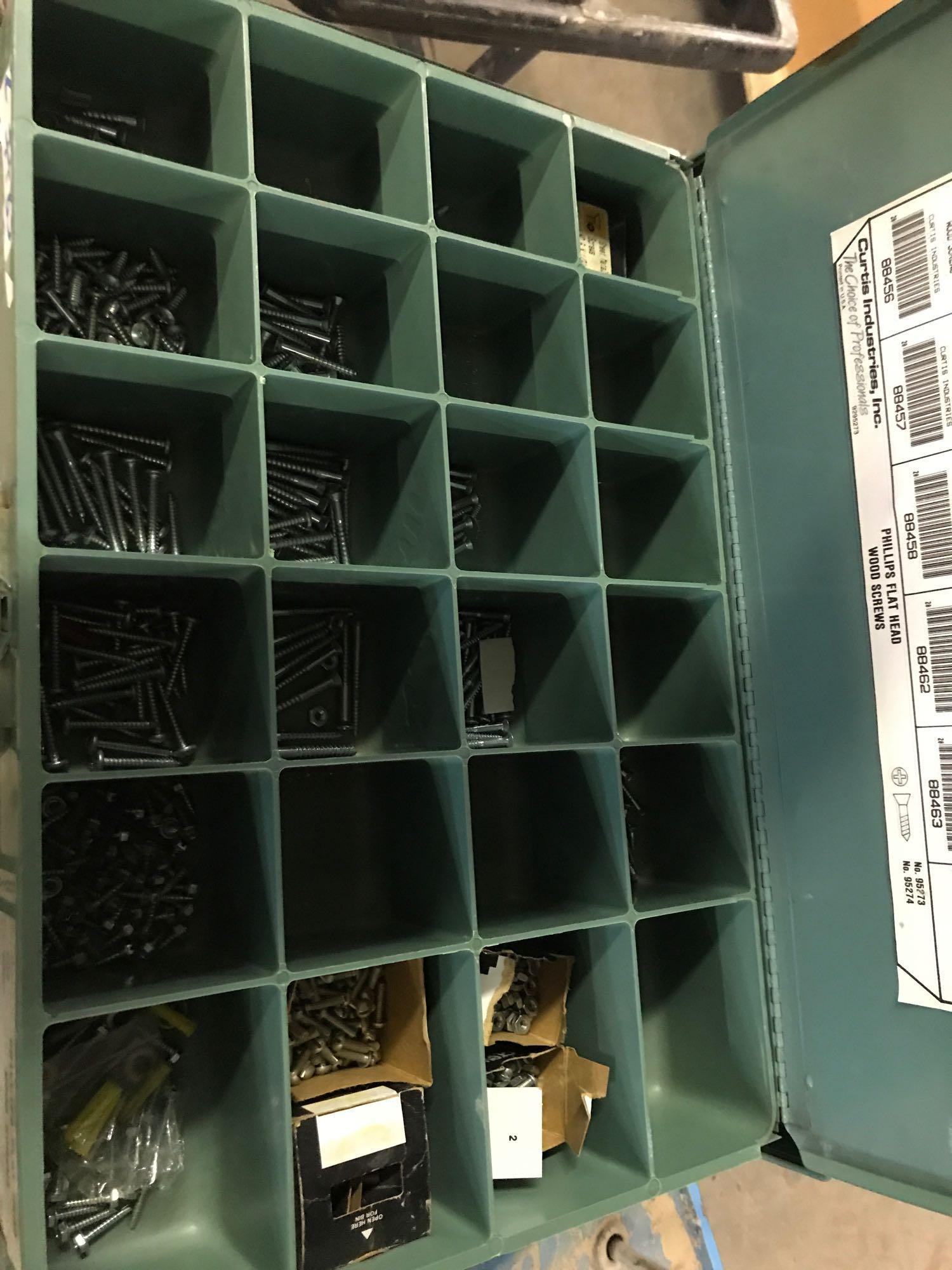 Metal drawer shelving