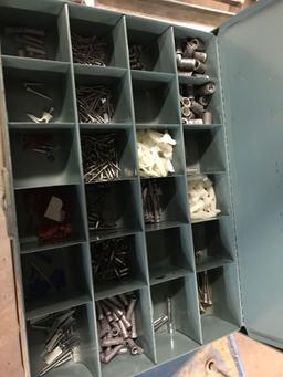 Metal drawer shelving