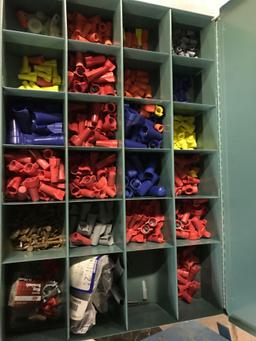 Metal drawer shelving