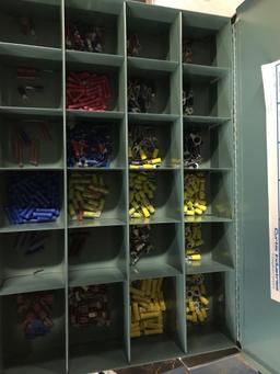 Metal drawer shelving