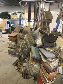 Hundreds of Samples on rack