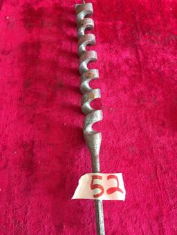 Milwaukee 1-1/4 X 18 , 1/2 Shank -15 Twist, DeWalt 1-1/4 ship Auger Bit