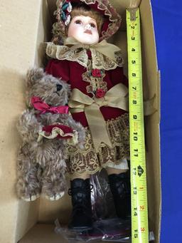 The Boyds Collection Doll, The Yesterday?s Child Doll Collection #4901 "Victoria"