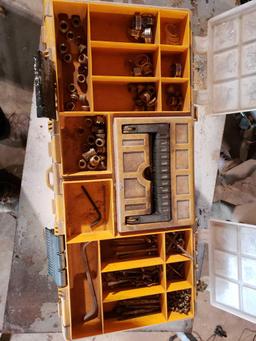 Tool box with organizer