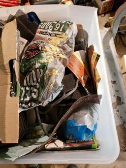Large tote of all sorts of Sandpaper