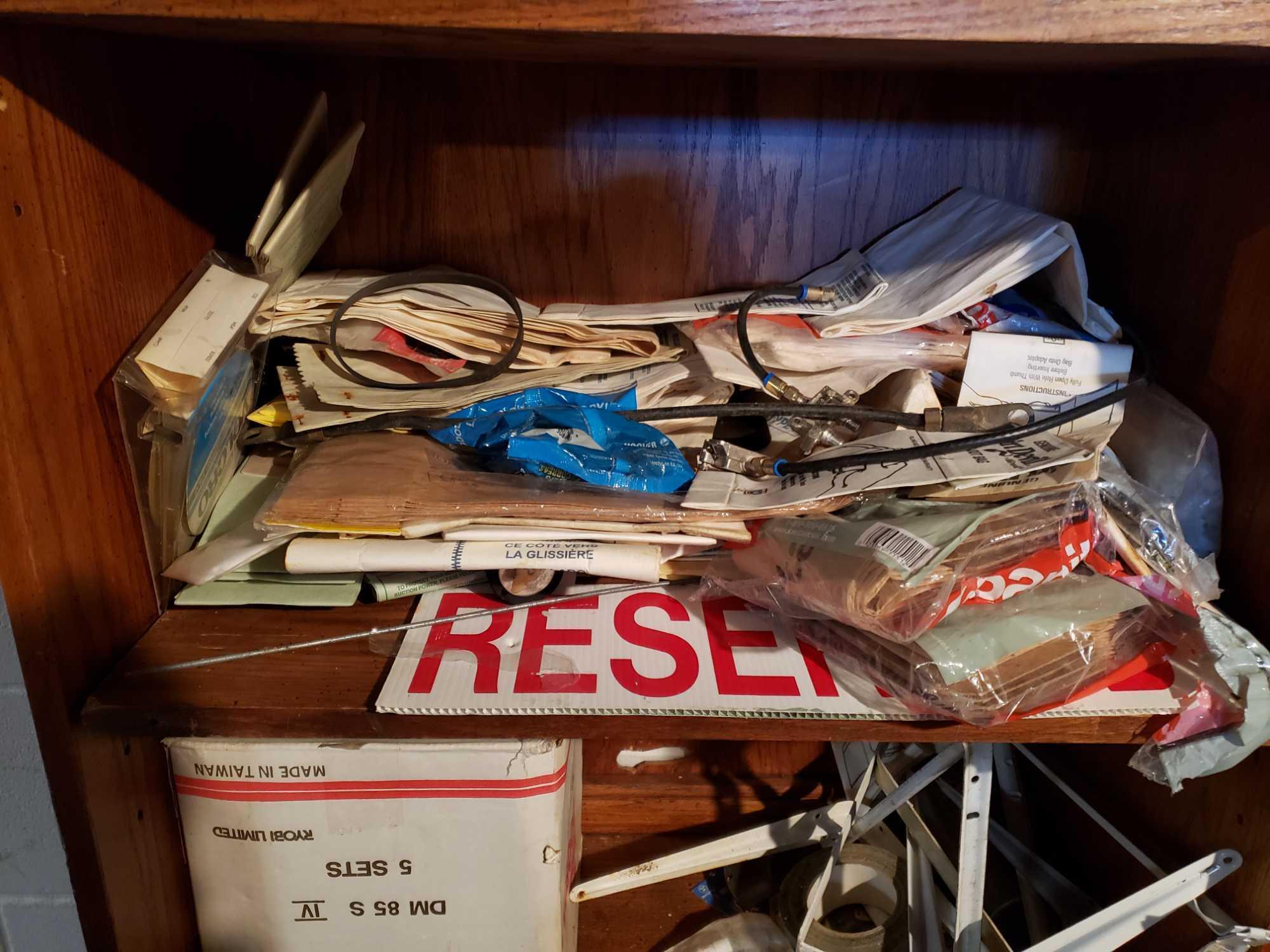 Everything on shelf