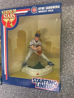 2x Starting Lineup Frank Thomas and Ryne Sandberg