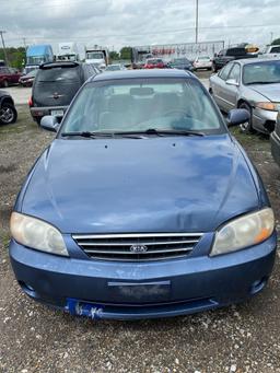 E11 2003 Kia Spectra KNAFB121735302468 Police