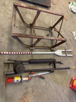 Lincoln air jack unit, Cart and airplane moving unit
