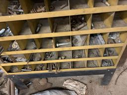 Bolts nuts and washers bin 3/4 full