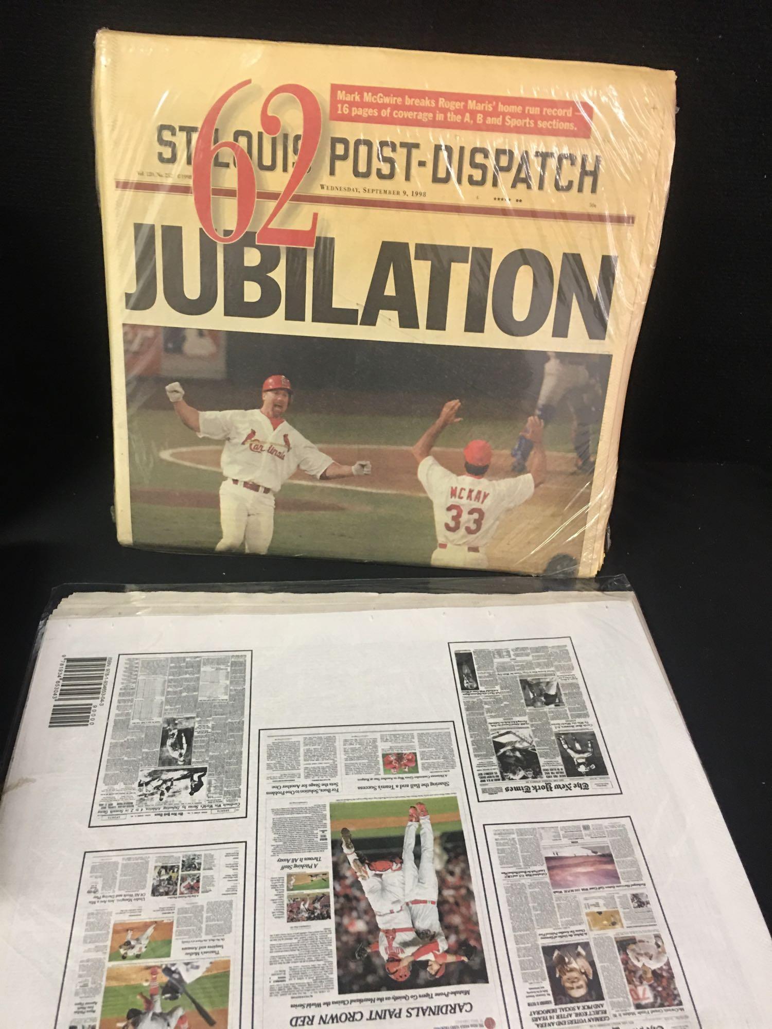1998 Newspaper albums and calendar