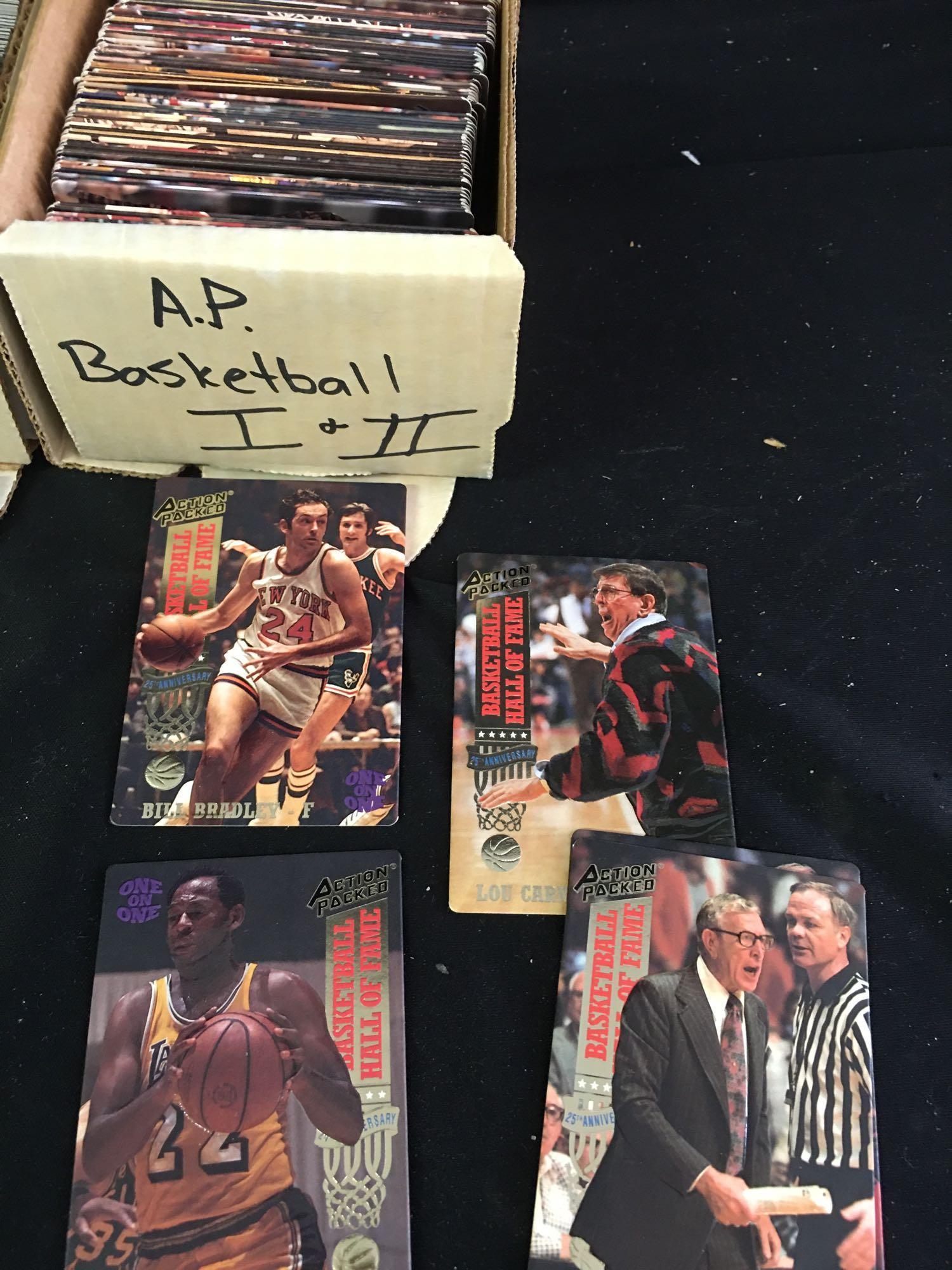 1993 Action Packed Embossed Basketball Cards