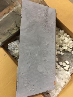 Brick panel set