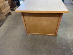 Table saw extension table with drawers 44x72x36 tall