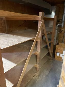 Homemade wood rack or storage rack 96in x 70in x 56?